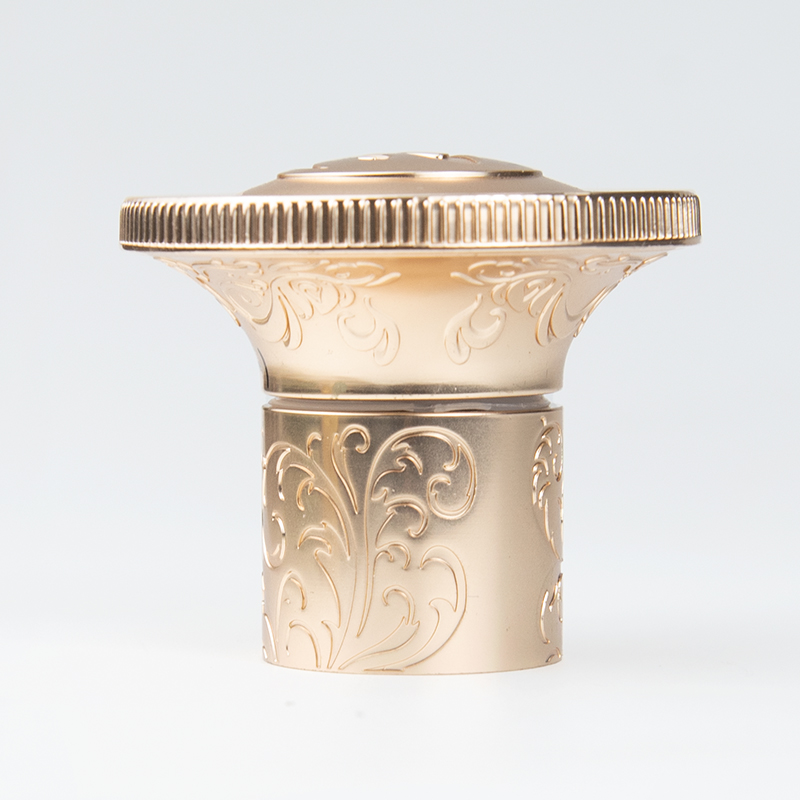 旋鈕式金屬酒瓶蓋電鍍金色鋁合金酒瓶蓋壓鑄件產(chǎn)品視頻展示